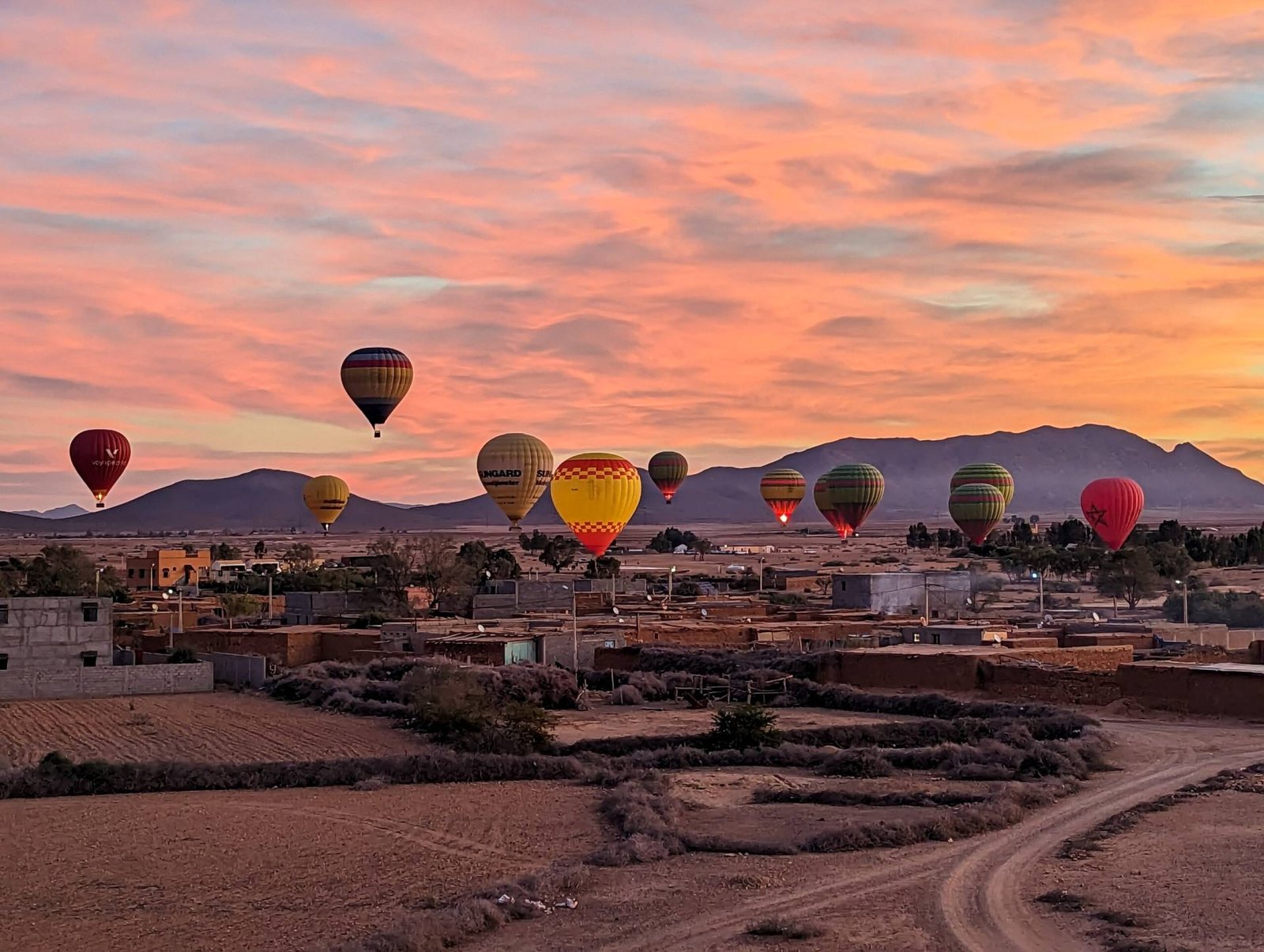 Atlas Mountains Sunrise Balloon Flight