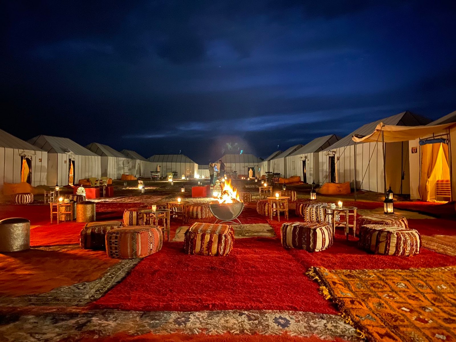 Luxury desert camp in Merzouga