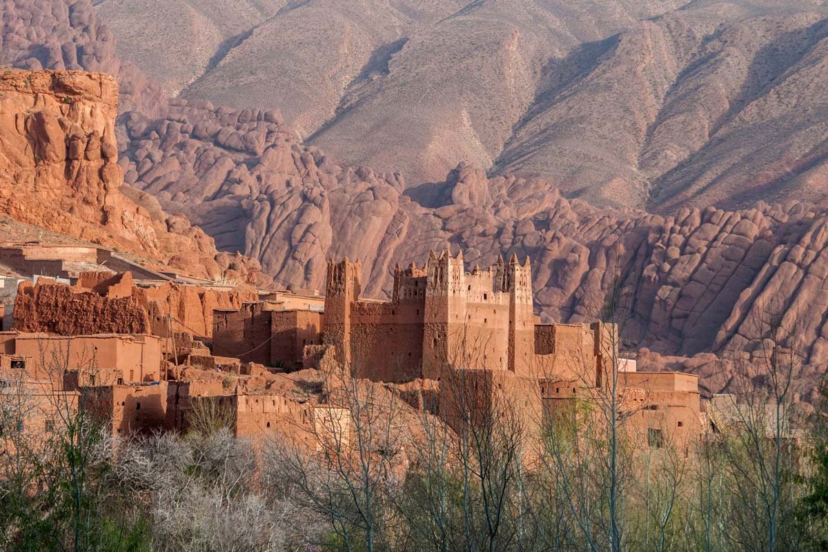 Dades Valley kasbah Morocco