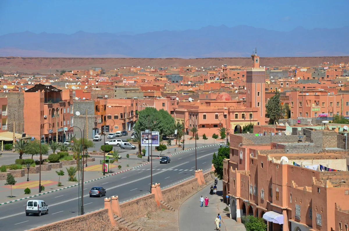 Ouarzazate city Morocco