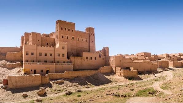 Morocco desert road